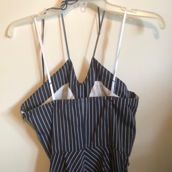 J Crew- halter stripe dress. - Picture 4 of 5